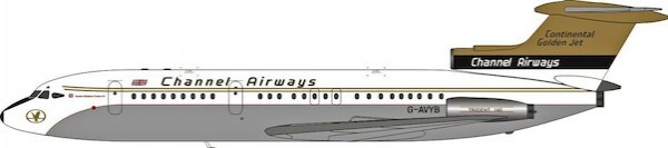 Hawker-SiddeleyHS-121 TRIDENT 1E Channel Airways