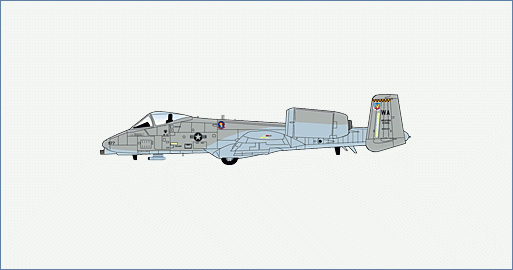 Fairchild A-10A Thunderbolt II US Air Force